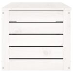 vidaXL Úložný box biely 109x36,5x33 cm masívna borovica – Obrázok 7