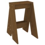 vidaXL Sedadlá 2 ks medovo-hnedé 40x40x60 cm masív borovica – Obrázok 4
