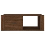 vidaXL Konferenčný stolík hnedý dub 100x50,5x35 cm spracované drevo – Obrázok 6