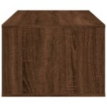 vidaXL Konferenčný stolík hnedý dub 100x50,5x35 cm spracované drevo – Obrázok 8