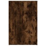 vidaXL Stôl dymový dub 100x49x75 cm spracované drevo – Obrázok 8
