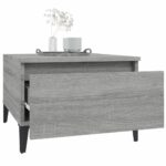 vidaXL Bočný stolík sivý sonoma 50x46x35 cm spracované drevo – Obrázok 5
