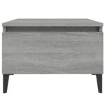 vidaXL Bočný stolík sivý sonoma 50x46x35 cm spracované drevo – Obrázok 6