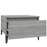 vidaXL Bočný stolík sivý sonoma 50x46x35 cm spracované drevo – Obrázok 7