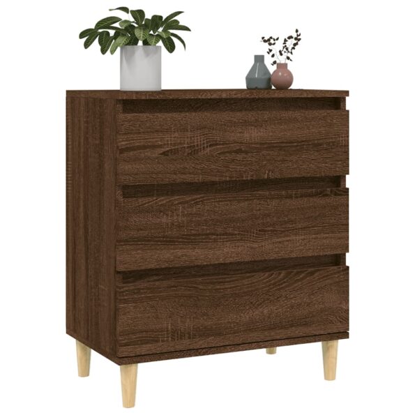 vidaXL Komoda hnedý dub 60x35x70 cm spracované drevo – Obrázok 4