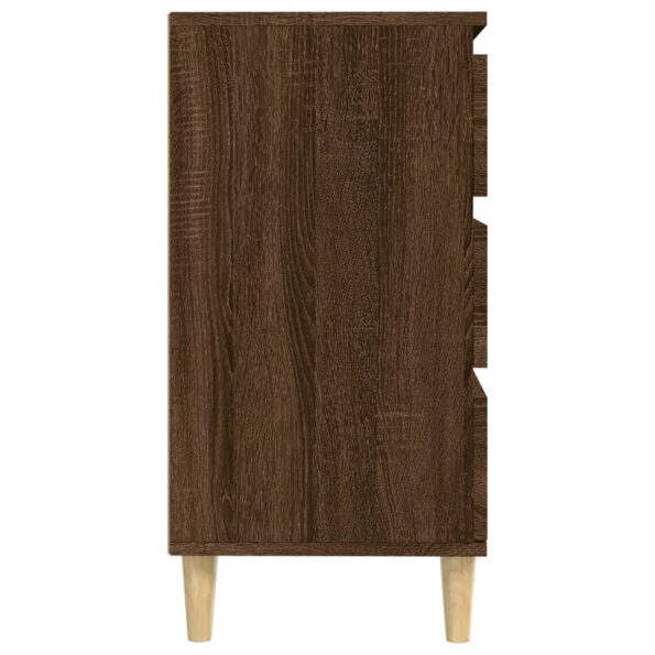 vidaXL Komoda hnedý dub 60x35x70 cm spracované drevo – Obrázok 8