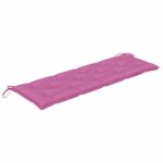 vidaXL Podložka na záhradnú lavičku 150x50x7 cm, oxfordská látka – Obrázok 2