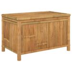 vidaXL Záhradný úložný box 90x52x55 cm bambus – Obrázok 2