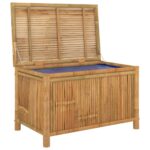 vidaXL Záhradný úložný box 90x52x55 cm bambus – Obrázok 5