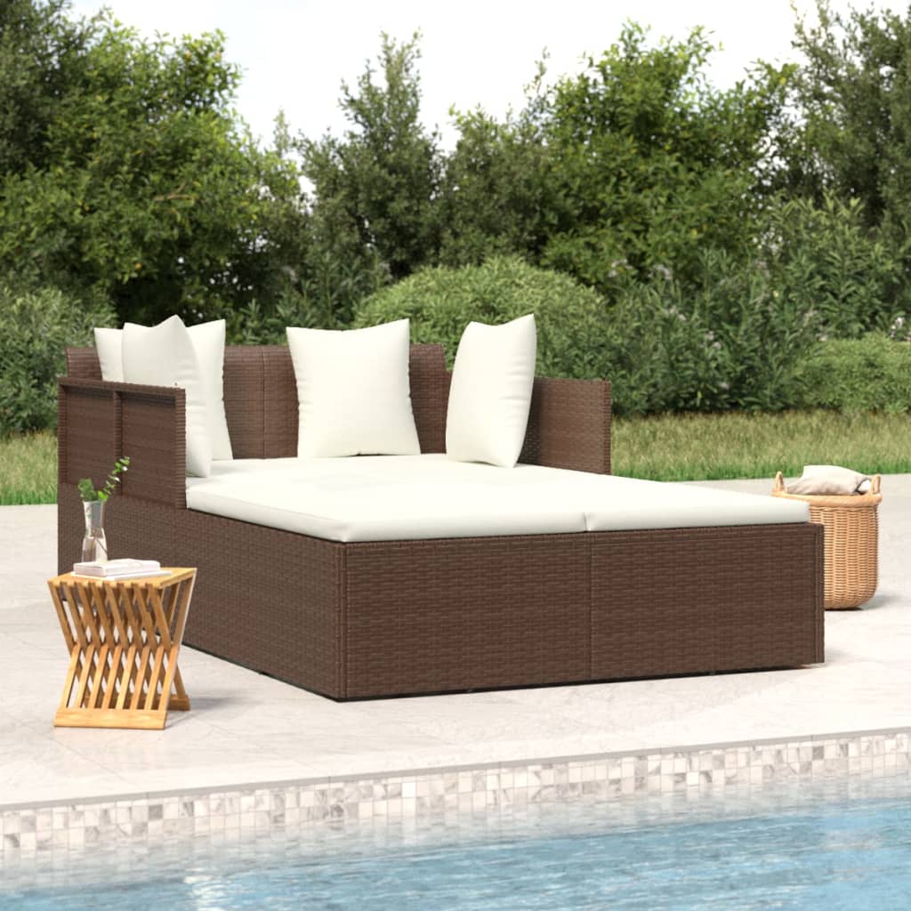 VXL8720845726973_m_en_hd_1.jpg vidaXL Lehátko s vankúšom hnedé 182x118x63 polyratan – Obrázok 1
