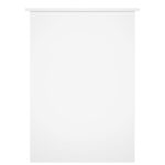 vidaXL Stôl lesklý biely 100x55x75 cm spracované drevo – Obrázok 5