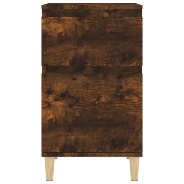 vidaXL Nočné stolíky 2 ks dymový dub 40x35x70 cm – Obrázok 6