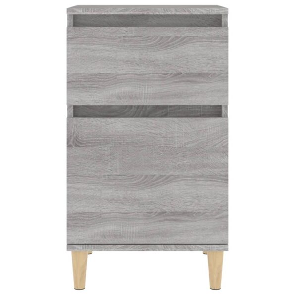 vidaXL Nočné stolíky 2 ks sivé sonoma 40x35x70 cm – Obrázok 6
