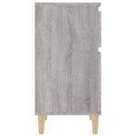 vidaXL Nočné stolíky 2 ks sivé sonoma 40x35x70 cm – Obrázok 7