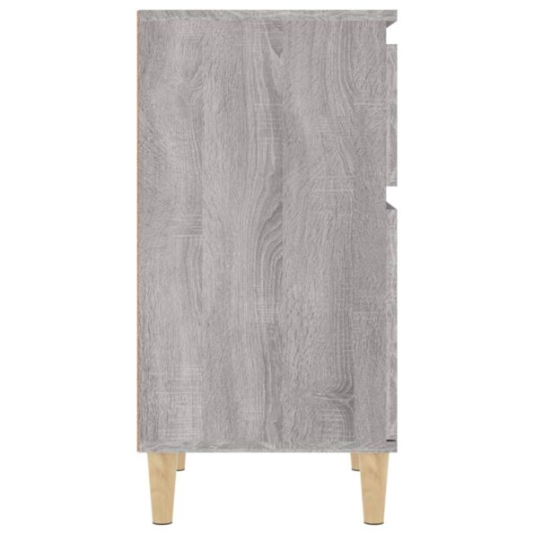 vidaXL Nočné stolíky 2 ks sivé sonoma 40x35x70 cm – Obrázok 7