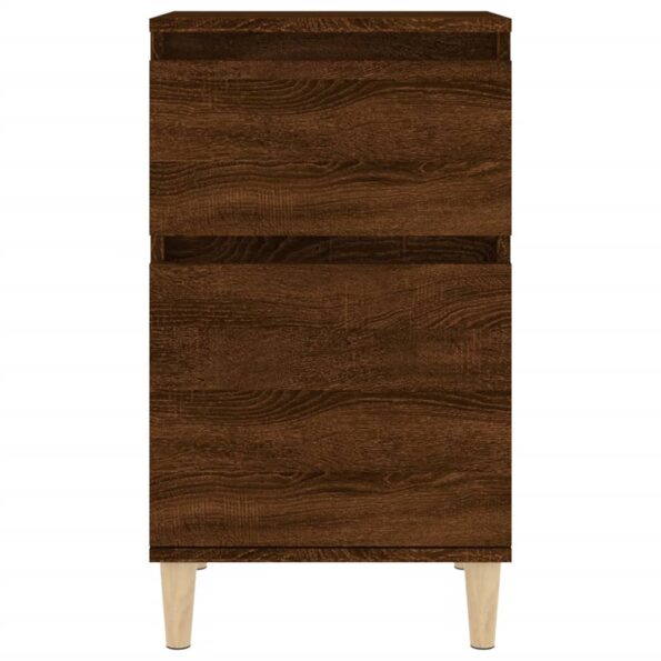 vidaXL Nočné stolíky 2 ks hnedý dub 40x35x70 cm – Obrázok 6
