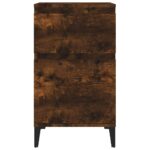 vidaXL Nočný stolík dymový dub 40x35x70 cm – Obrázok 6