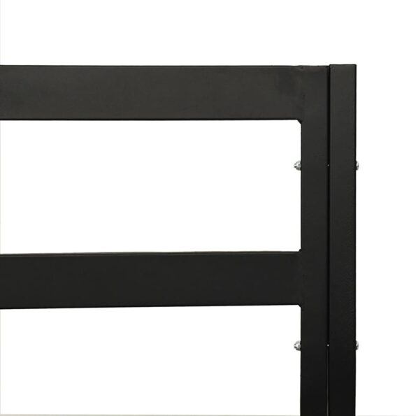 vidaXL Záhradná stolička so sivými vankúšmi 68x76x79 cm oceľ – Obrázok 7