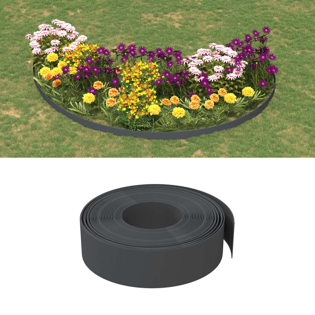 VXL8720845758196_m_en_hd_1.jpg vidaXL Záhradné obruby 2 ks sivé 10 m 15 cm polyetylén – Obrázok 1