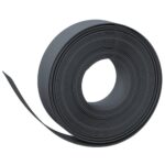 vidaXL Záhradné obruby 4 ks sivé 10 m 15 cm polyetylén – Obrázok 3