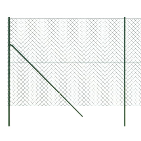 vidaXL Drôtený plot zelený 1,6x25 m – Obrázok 4