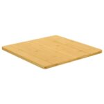 vidaXL Stolová doska 50x50x1,5 cm bambus – Obrázok 2