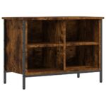 vidaXL Botník dymový dub 69x35x50 cm kompozitné drevo – Obrázok 2