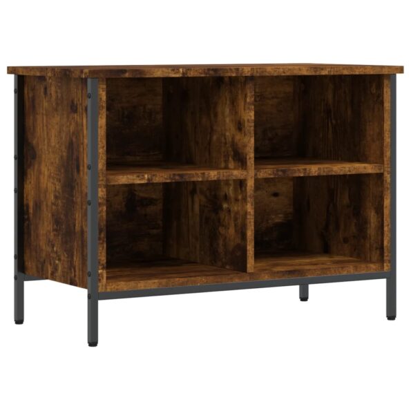 vidaXL Botník dymový dub 69x35x50 cm kompozitné drevo – Obrázok 2