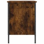 vidaXL Botník dymový dub 69x35x50 cm kompozitné drevo – Obrázok 5