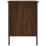 vidaXL Botník hnedý dub 69x35x50 cm kompozitné drevo – Obrázok 5