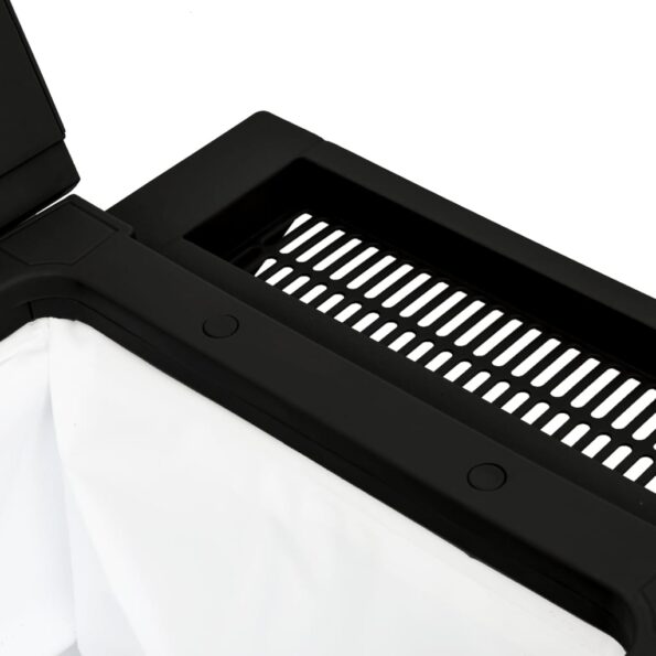 vidaXL 3-v-1 servírovací vozík čierny polypropylén – Obrázok 6