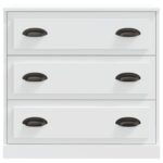 vidaXL Komoda biela 70x35,5x67,5 cm spracované drevo – Obrázok 4