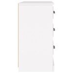 vidaXL Komoda biela 104,5x35,5x67,5 cm kompozitné drevo – Obrázok 5