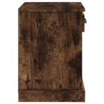 vidaXL Nočný stolík dymový dub 43x36x50 cm – Obrázok 8