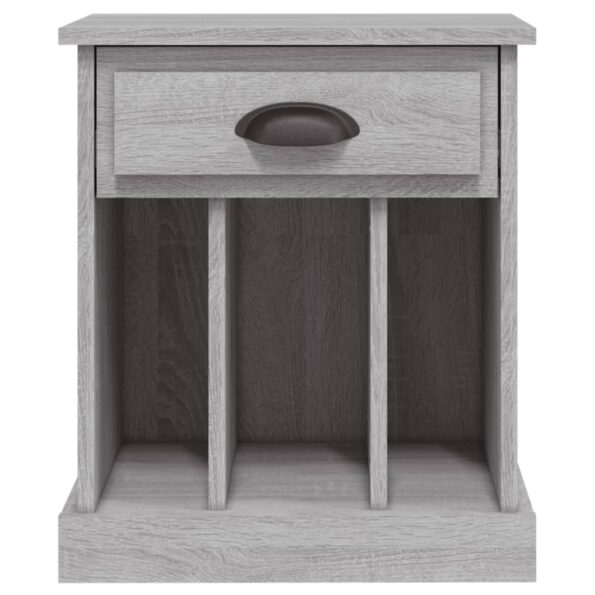 vidaXL Nočný stolík sivý sonoma 43x36x50 cm – Obrázok 7