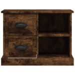 vidaXL Nočný stolík dymový dub 60x35,5x45 cm – Obrázok 7