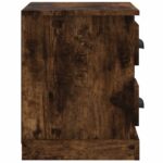 vidaXL Nočný stolík dymový dub 60x35,5x45 cm – Obrázok 8