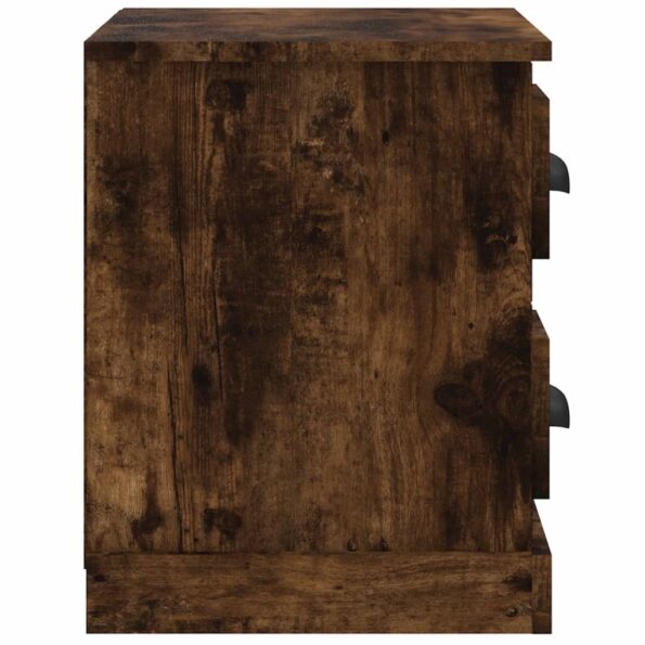 vidaXL Nočný stolík dymový dub 60x35,5x45 cm – Obrázok 8