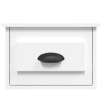 vidaXL Nástenné nočné stolíky 2 ks biele 41,5x36x28cm – Obrázok 7