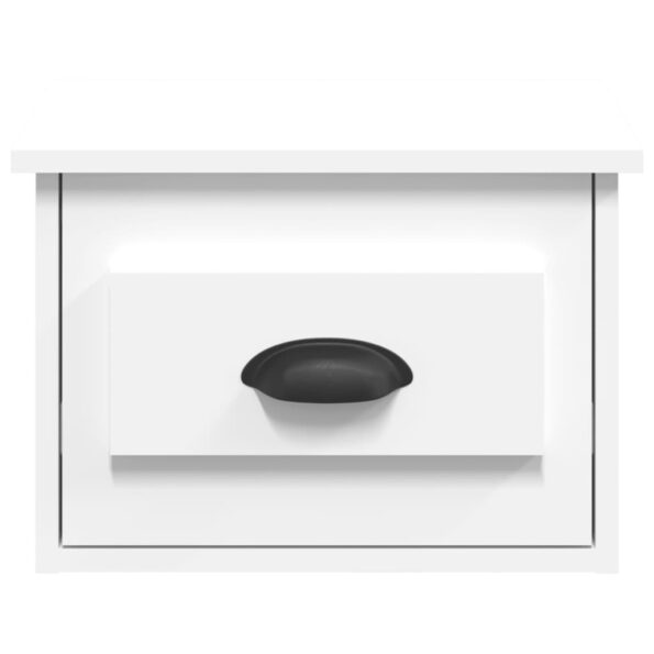 vidaXL Nástenné nočné stolíky 2 ks biele 41,5x36x28cm – Obrázok 7