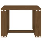 vidaXL Záhradný stolík medovohnedý 40x38x28,5 cm borovicový masív – Obrázok 3
