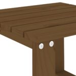 vidaXL Záhradný stolík medovohnedý 40x38x28,5 cm borovicový masív – Obrázok 6
