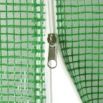 vidaXL Fóliovník s oceľovým rámom zelený 4 m² 2x2x2 m – Obrázok 7