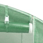 vidaXL Fóliovník s oceľovým rámom zelený 4 m² 2x2x2 m – Obrázok 8