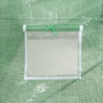 vidaXL Fóliovník s oceľovým rámom zelený 4 m² 2x2x2 m – Obrázok 10