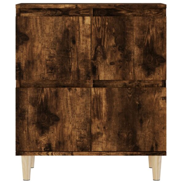 vidaXL Komody 2 ks dymový dub 60x35x70 cm kompozitné drevo – Obrázok 8