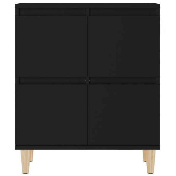 vidaXL Komody 3 ks čierne 60x35x70 cm kompozitné drevo – Obrázok 8