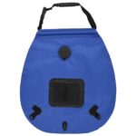 vidaXL Kempingový sprchový vak modrý 20 l PVC – Obrázok 4