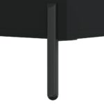 vidaXL Komoda čierna 34,5x34x90 cm spracované drevo – Obrázok 10