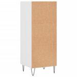 vidaXL Komoda biela 34,5x32,5x90 cm kompozitné drevo – Obrázok 6